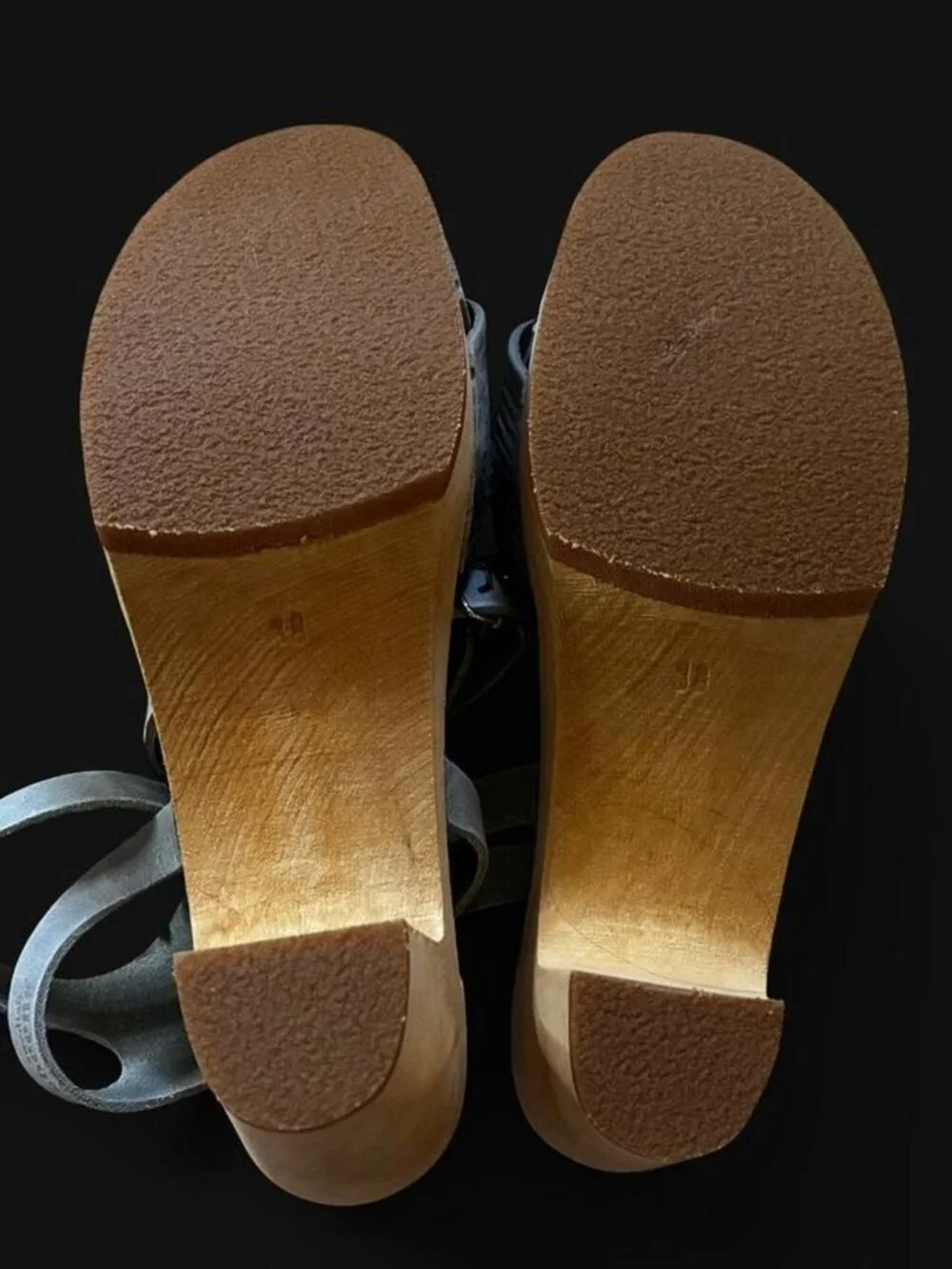 Swedish Hasbeens Gray Size 8